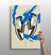 Sneakers Aluminum Print.